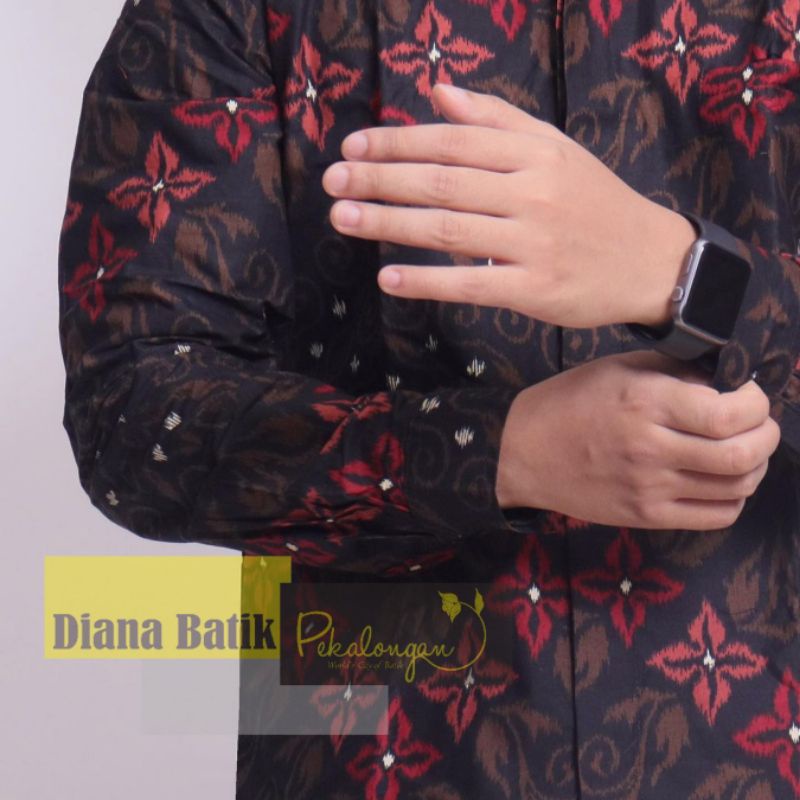 GROSIR Baju Batik Pria Gus Azmi Syubbanul Muslimin Hadroh Azzahir Santri muslim, Modern Lengan Panjang