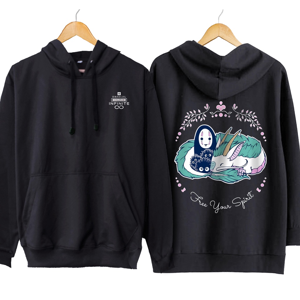 Jaket hoodie jumper infinite anime  GHIBLI STUDIO - GHIBLI STUDIO material cotton fleece