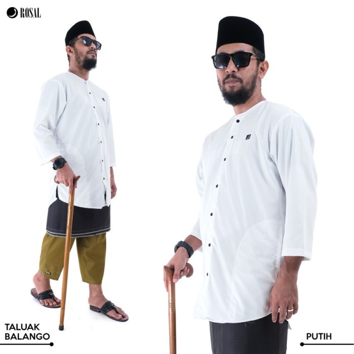 Taluak Balango TB ROSAL Baju Koko Gamis Kurta Pakistan Pria Dewasa