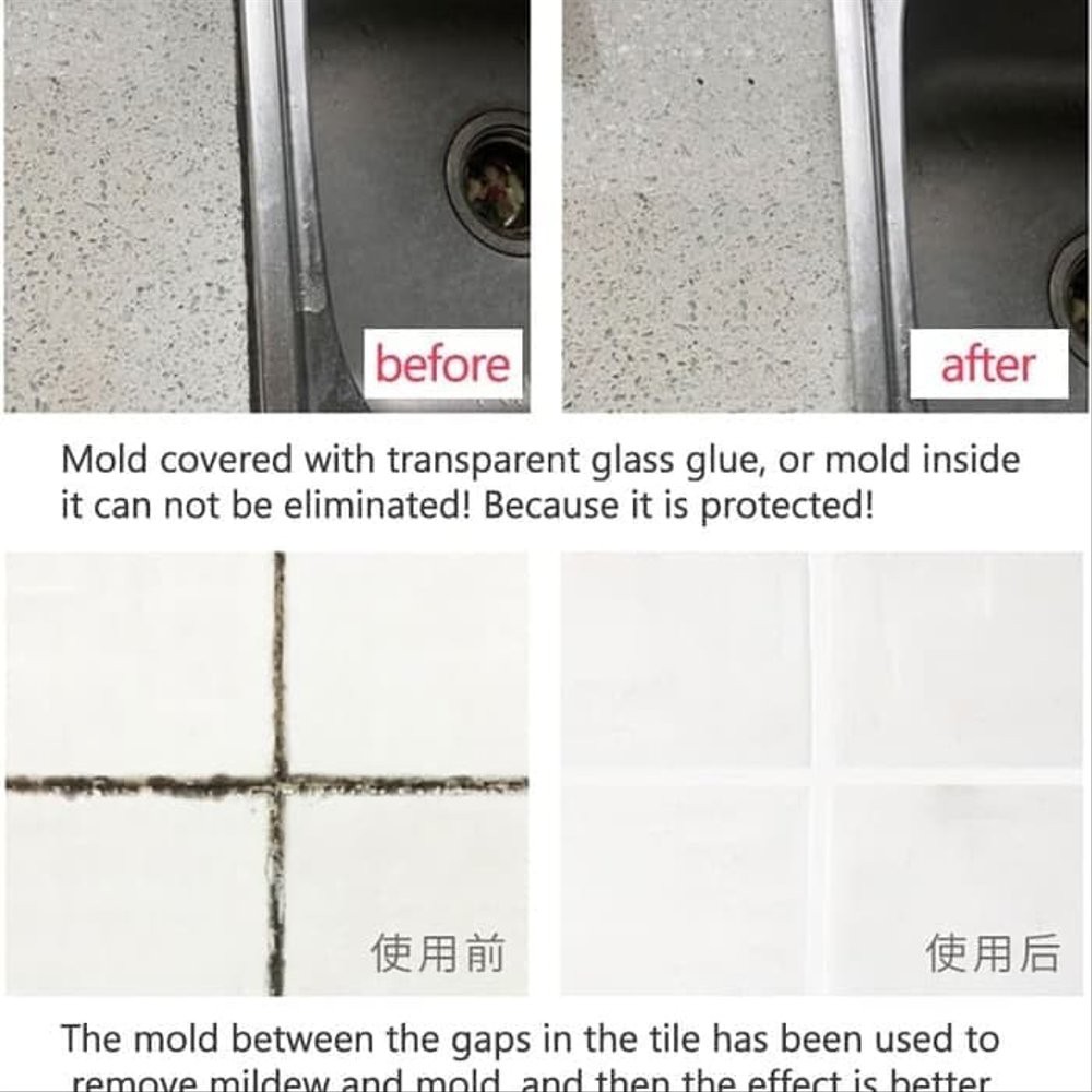 Mold Remover Gel Tile Reform Pembersih Jamur Dan Kerak Nat Keramik