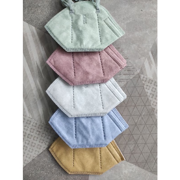 Masker KN95 mix warna isi 10pc