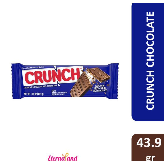 

Crunch Chocolate Creamy Milk Chocolate With Crisped Rice - Cokelat