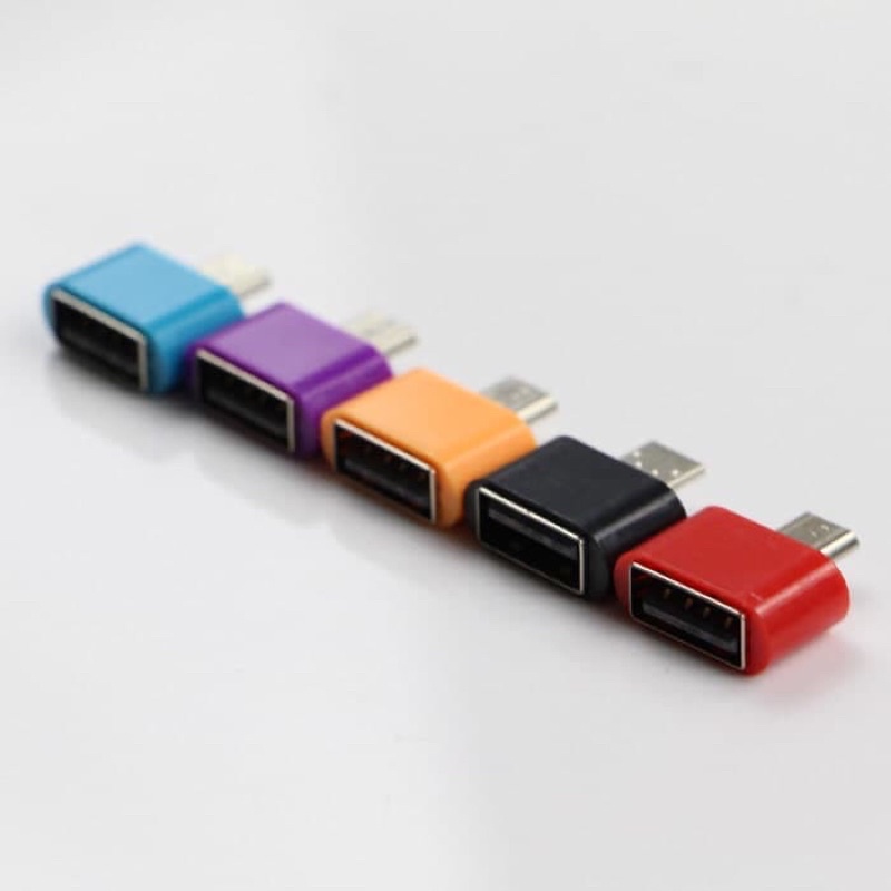 OTG Non Kabel Micro (V8) / OTG MINI PERSEGI V8 / Micro Usb Konektor Non Kabel MURAH