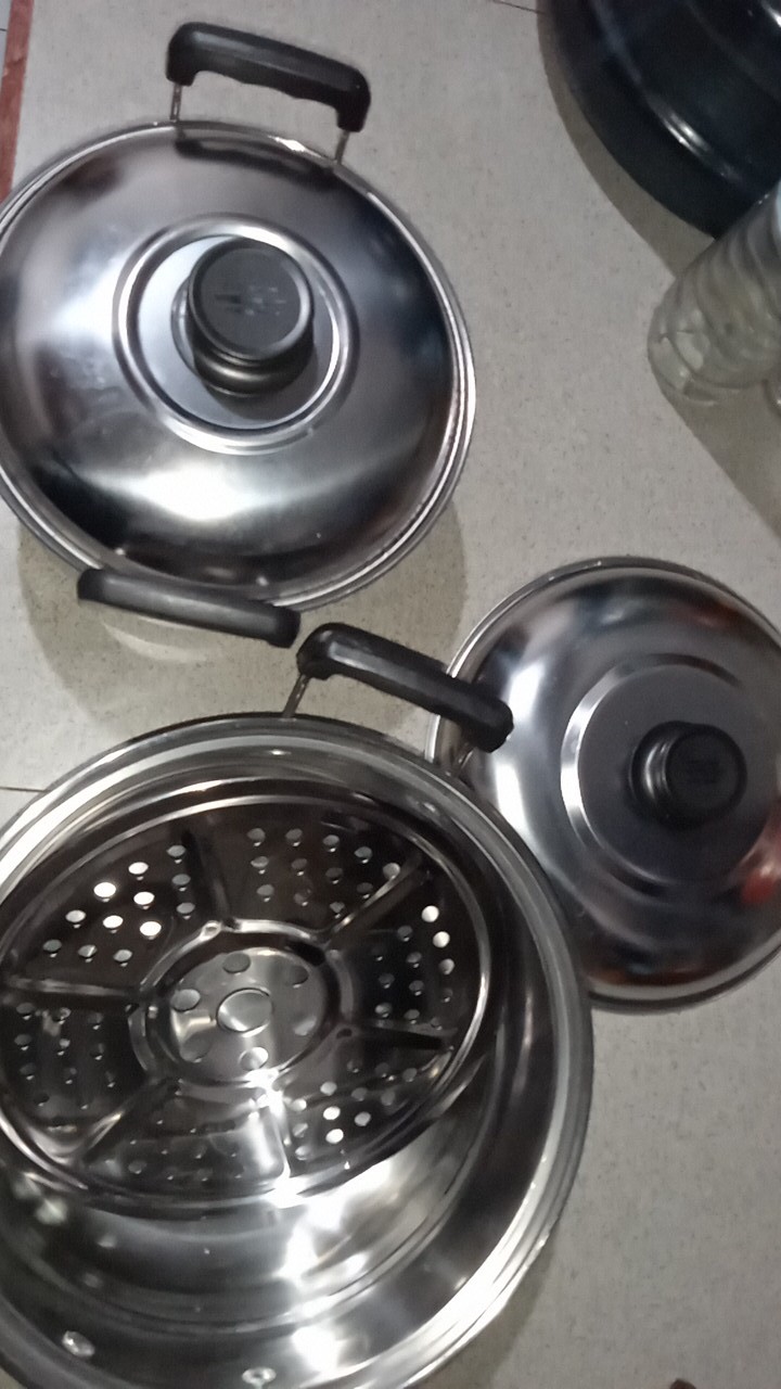 Panci Set / Panci Kukus Stemer Stainlees Set Lengkap