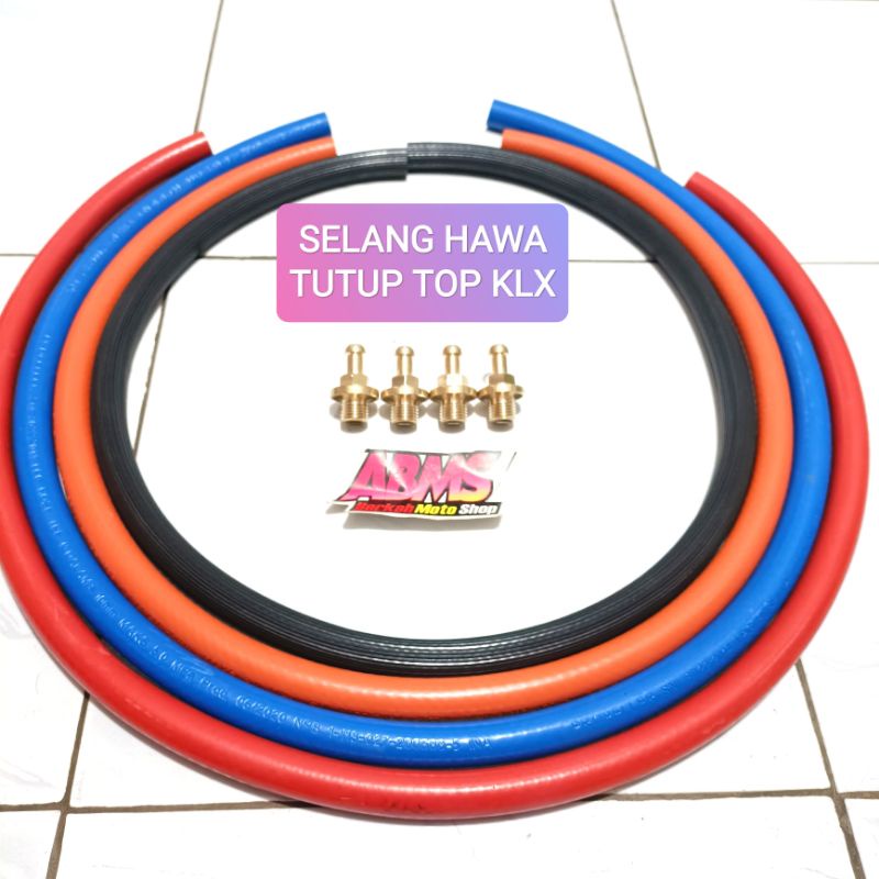 SELANG HAWA TUTUP TOP KLX SELANG TUTUP HAWA TOP KAWASAKI KLX SELANG PEMBUANGAN HAWA TUTUP LUBANG TOP