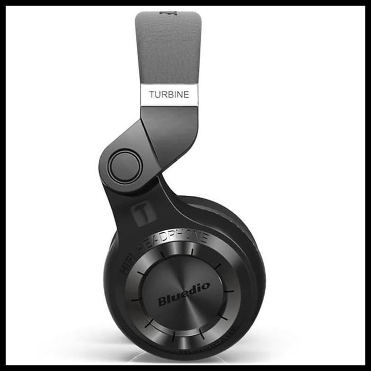 Termurah Headphone Bluetooth Bluedio T2+ Turbine Hurricane Hitam - Biru