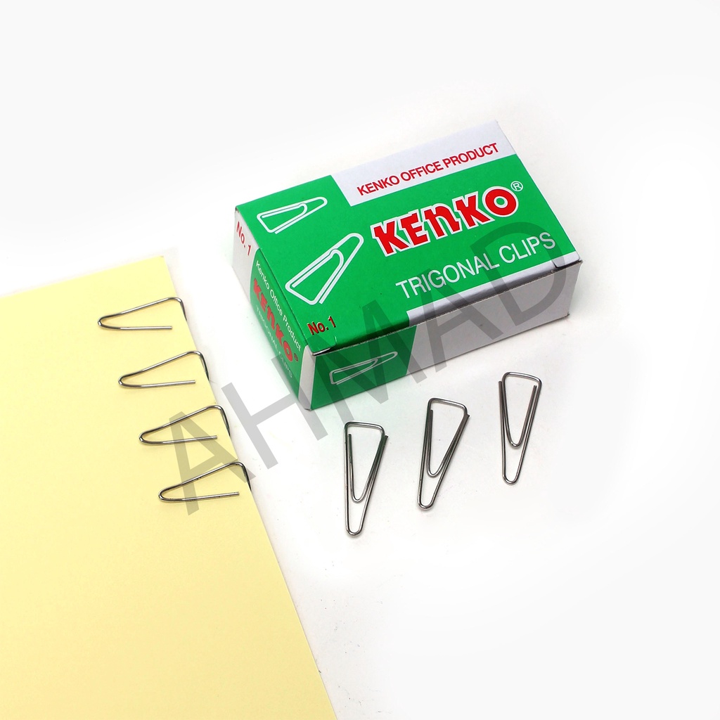 

[ PACK ] Kenko Trigonal Paper Clip No.1 Klip Kertas