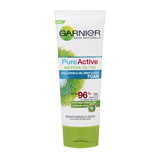 Garnier Pure Active Matcha Deep Clean Foam