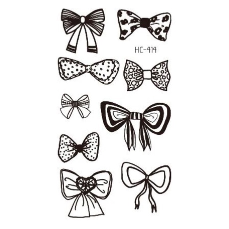 Tatto temporer terbaru ukuran 6x10cm MODEL HC-414