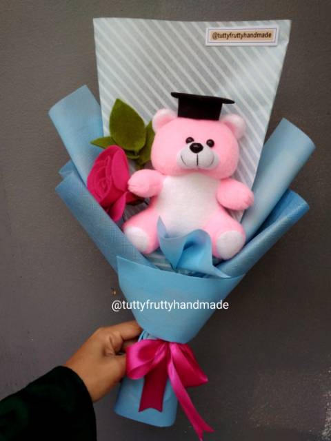 Buket boneka wisuda