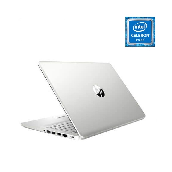 Gramedia Serpong - LAPTOP HP 14s-cf2516TU (14"HD,Intel Celeron N4020, 4GB, 256GB, Silver)