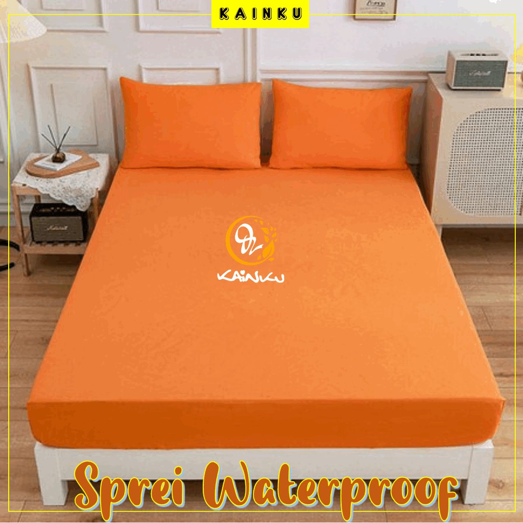 Best Seller ‼️ SPREI WATERPROOF POLOS UKURAN 200 180 160 140 120 100 90-6