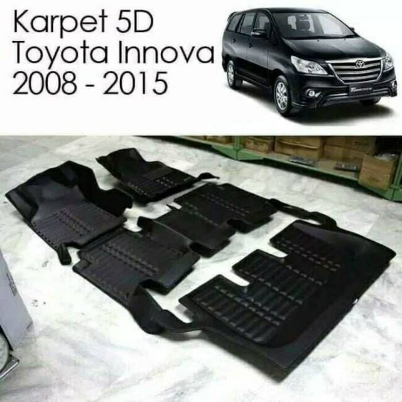karpet 5d mobil innova & fortuner 2008-2015