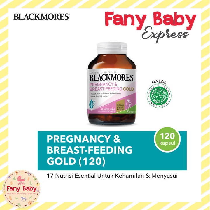 BLACKMORES BREAST FEEDING AND PREGNANCY 60 - 120 KAPSUL