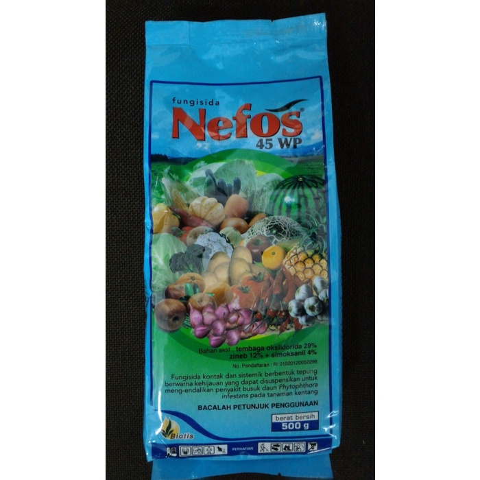 Fungisida Nefos 45 WP (500gram)
