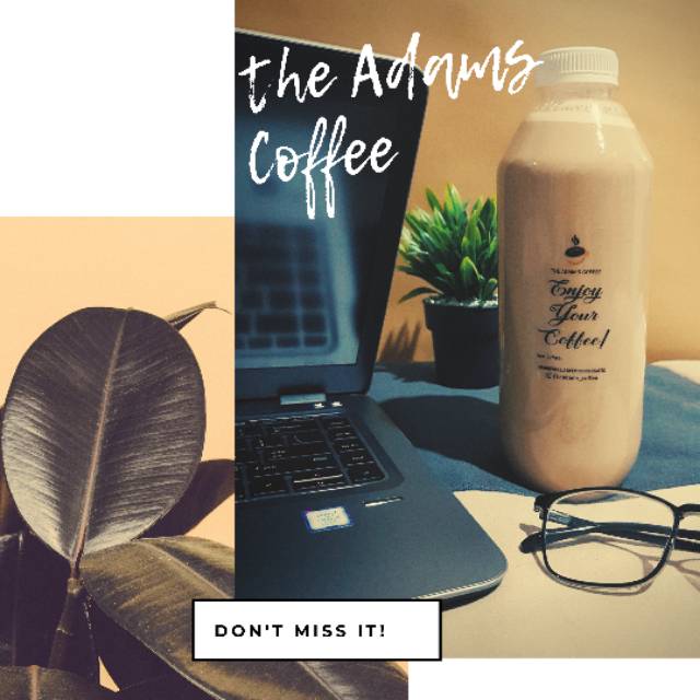 

kopi susu aren paket 1 liter