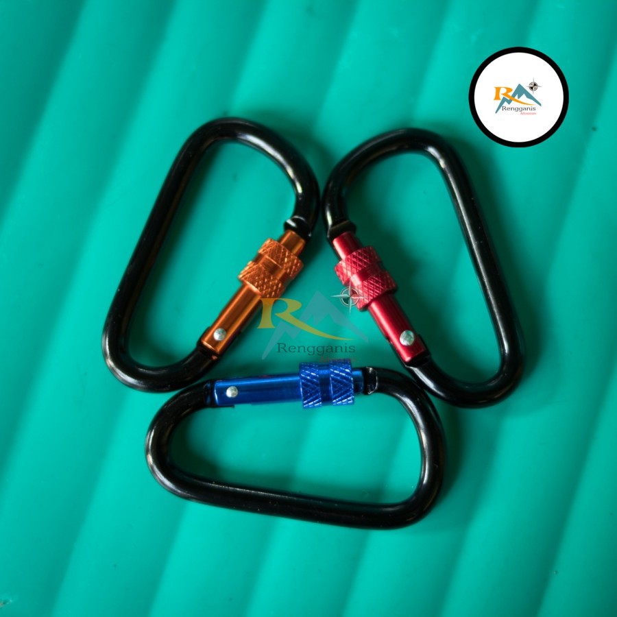 Carabiner Ulir 765 Dhaulagiri Gantungan Outdoor Aksesoris Multifungsi