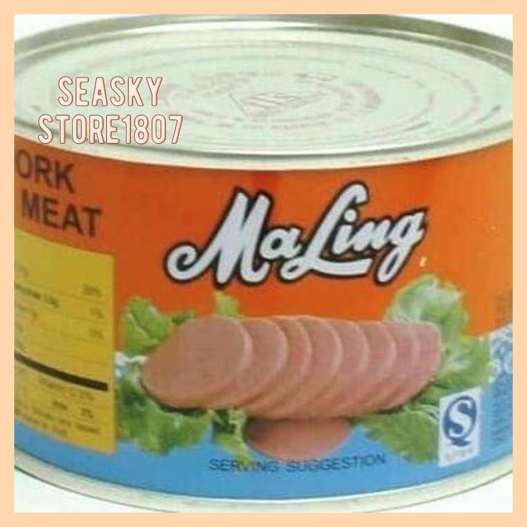 

[ DAGING BABI KALENG MALING HAM TTS 397GR /LUNCHEON MEAT TTS]