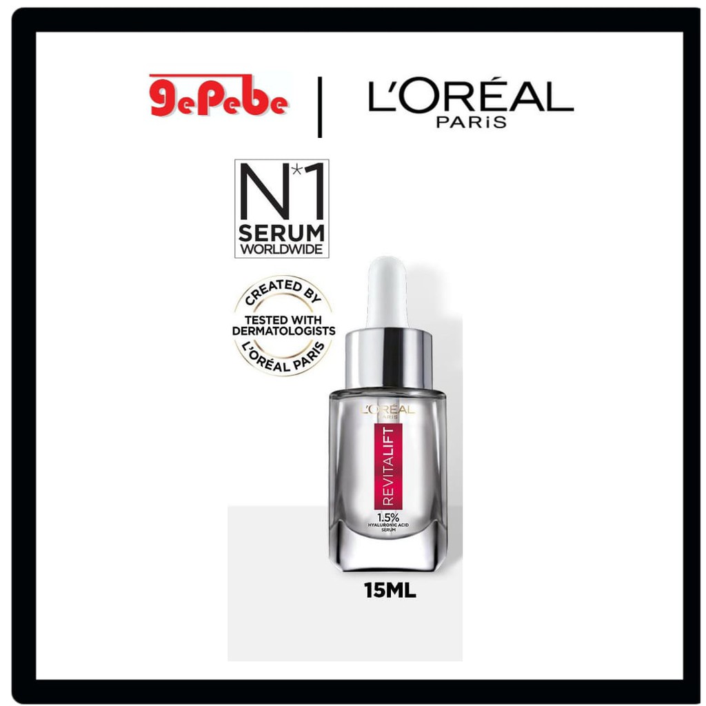 LOREAL REVITALIFT HYALURONIC ACID SERUM 15 ML