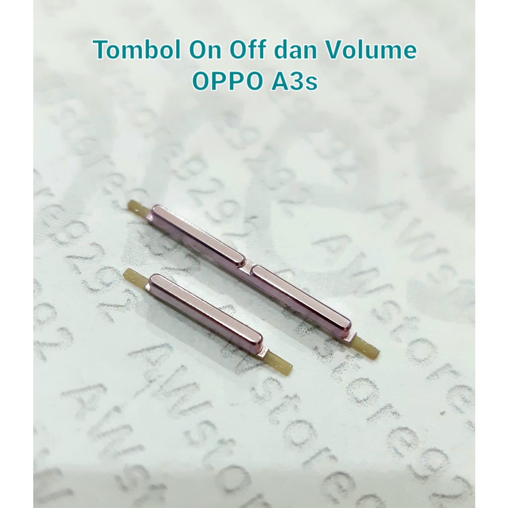 Tombol power on off dan volume luar Oppo A3S