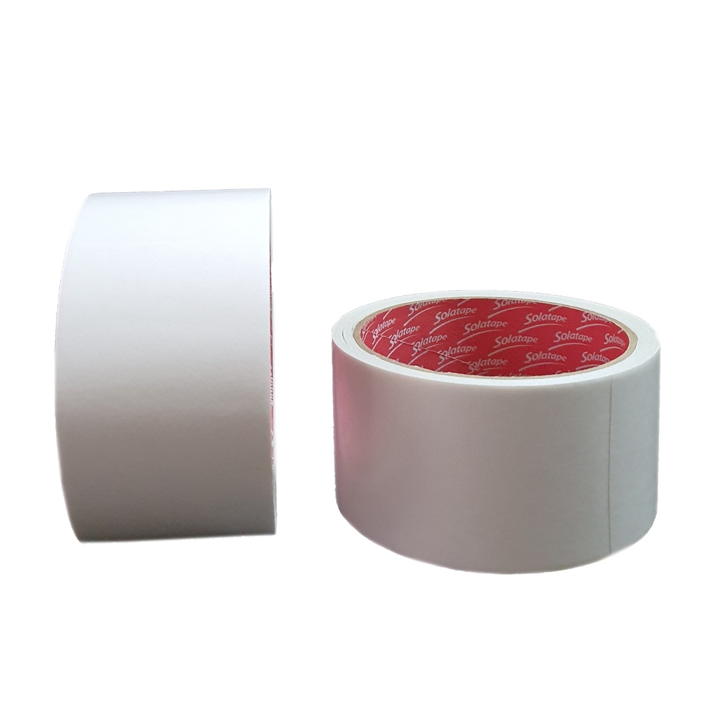 

DOUBLE TAPE 48 MM / DOUBLE TAPE KERTAS 48 MM SOLATAPE BERKUALITAS 601