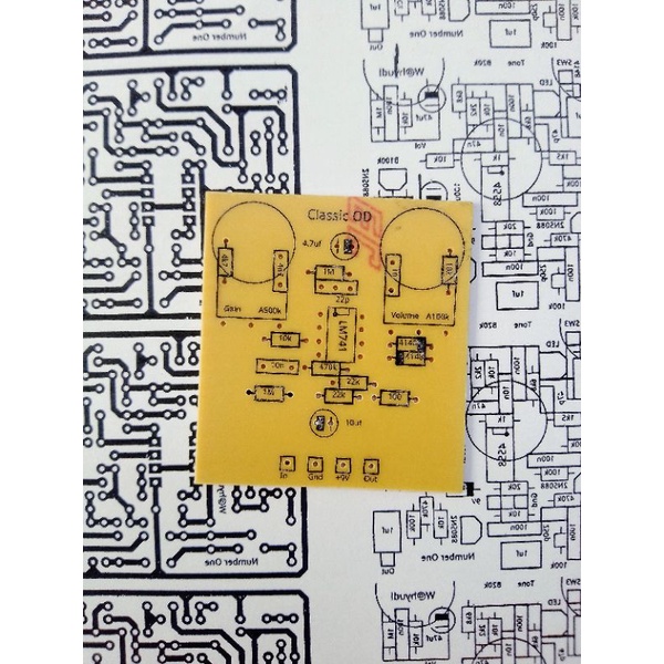 PCB EFEK GITAR CLASSIC OVERDRIVE
