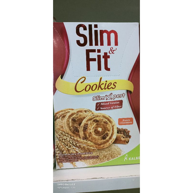 

Slim &fit cookies
