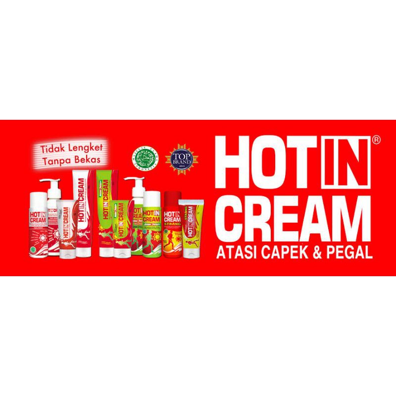 COD - HOT IN CREAM BOTOL 120 G - OBAT PEGAL NYERI SENDI NYERI OTOT PERUT KEMBUNG MASUK ANGIN HOTIN