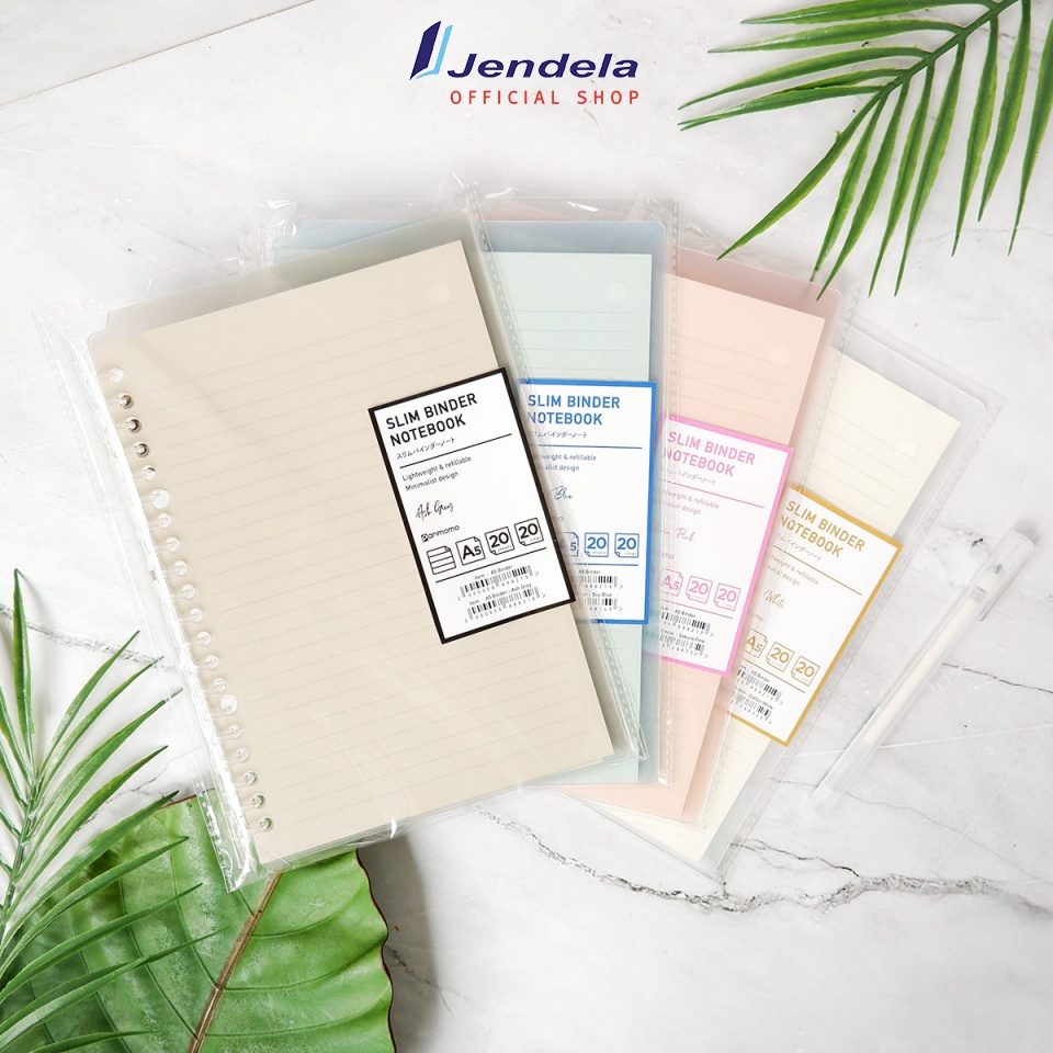 

Dual Tie Slim File Binder Notebook A5 Panmomo Harga Satuan ATK