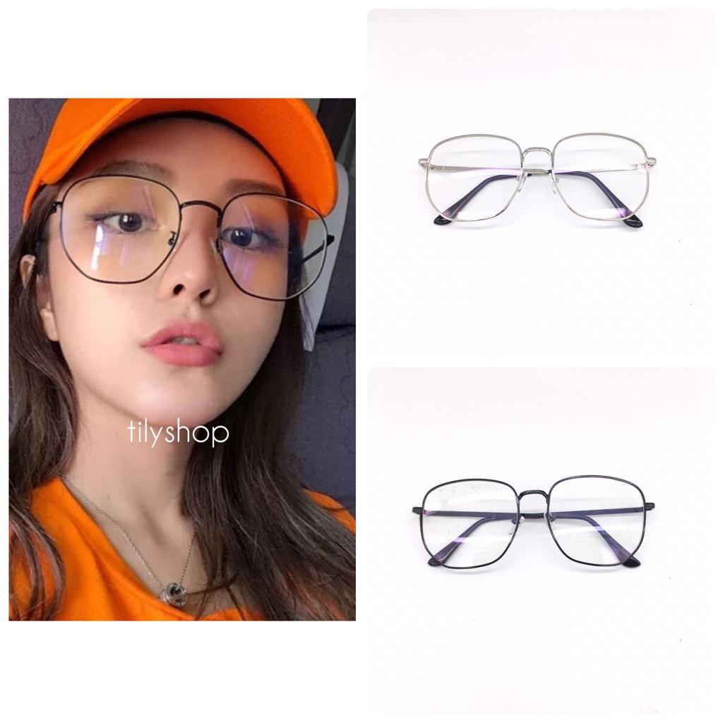 Frame Kacamata Minus Anti Radiasi Fashion Korea Big Square Termurah