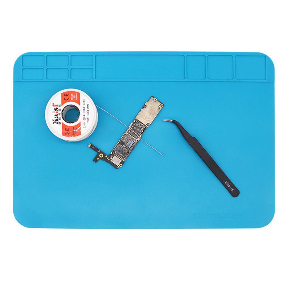 POPULAR Populer Solder Mat Alat Kerja Tahan Suhu Tinggi Soldering Station Pad Desk Mat Platform