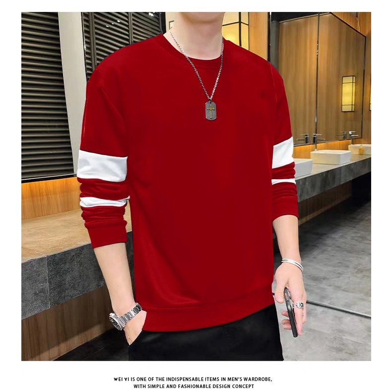 KIYOWO-BAJU SWEATER KAOS DISTRO PREMIUM ROBE LENGAN PANJANG PRIA CASUAL