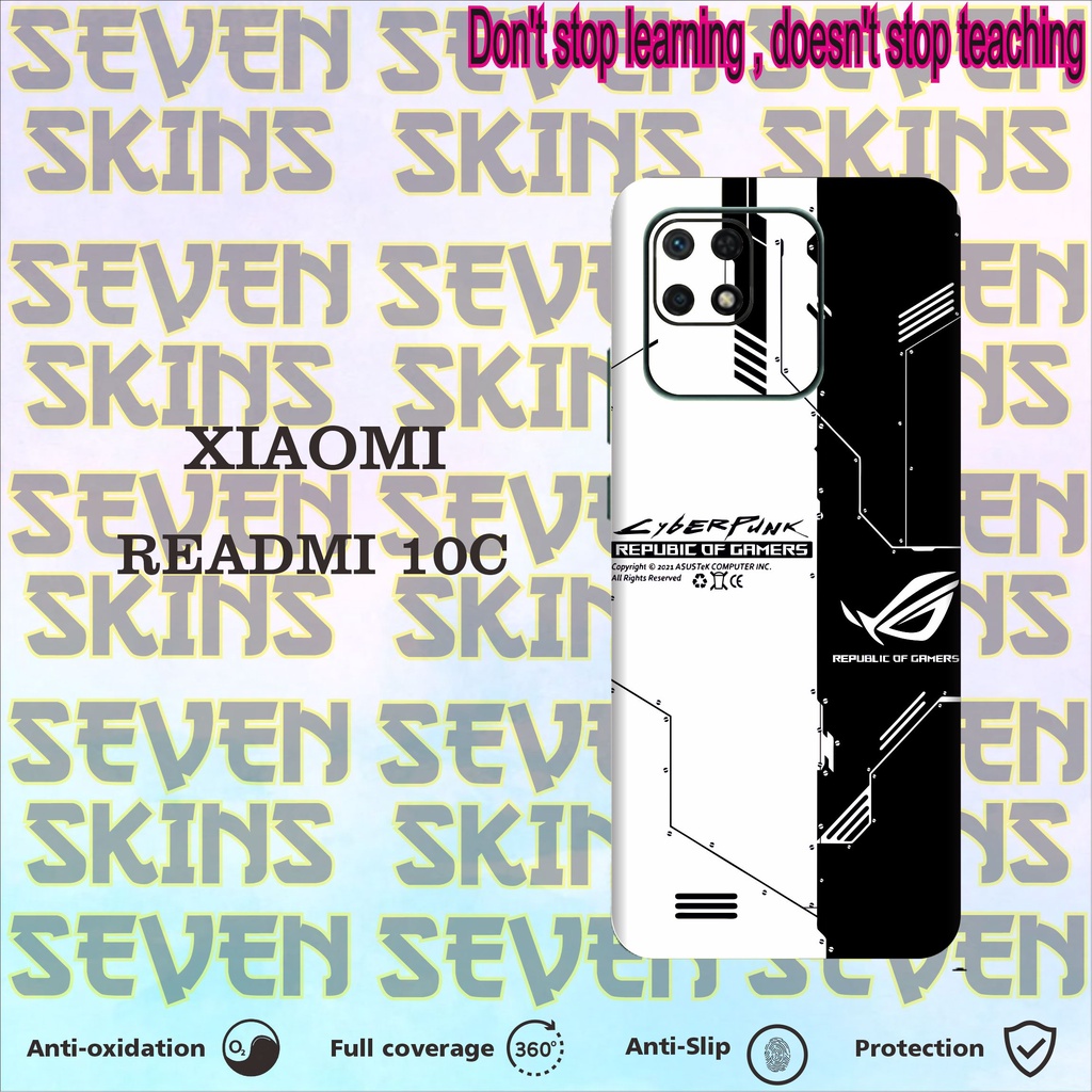 GARSKIN HANDPHONE 2PCS XIAOMI READMI 10C CYBERPUNK