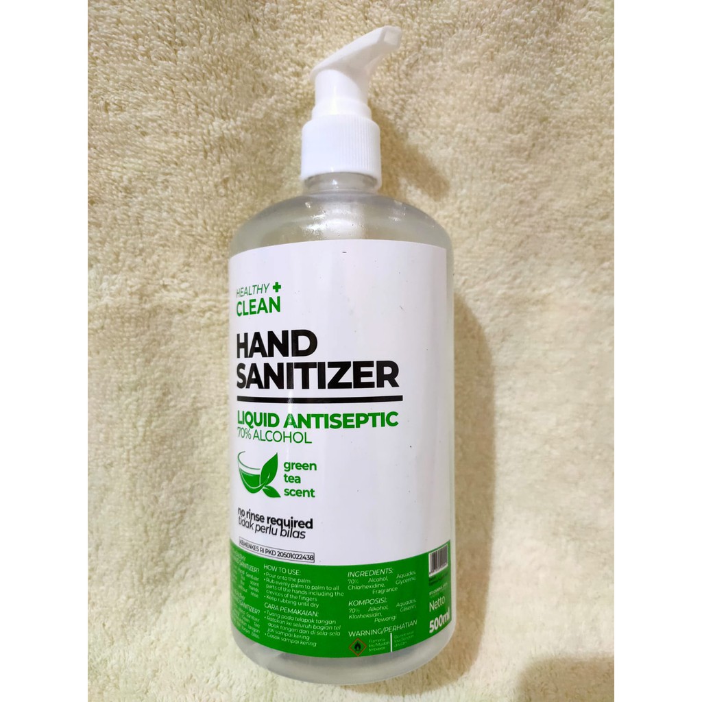 Rc Hand Sanitizer Ukuran 250 ml Spray Cair Antiseptik Liquid