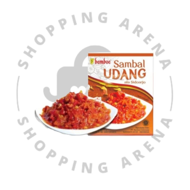 

Sambal Dapur Praktis BAMBOE 15gr SAMBAL UDANG Siap Makan Matang Halal