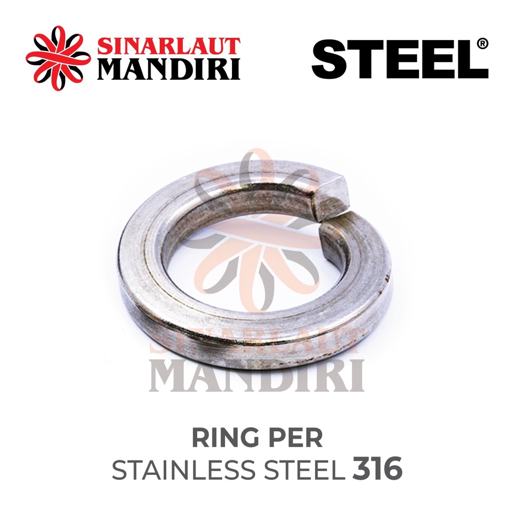 Ring Ver Stainless Steel 316 / Ring Per SS / Spring Washer M24 (1)