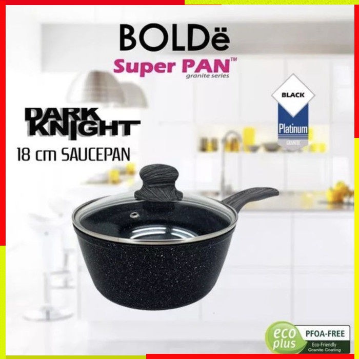 PANCI BOLDE GRANITE COATING SET SUPER SAUCE PAN PANCI SAUS BOLDE SET INDUKSI ORIGINAL MURAH