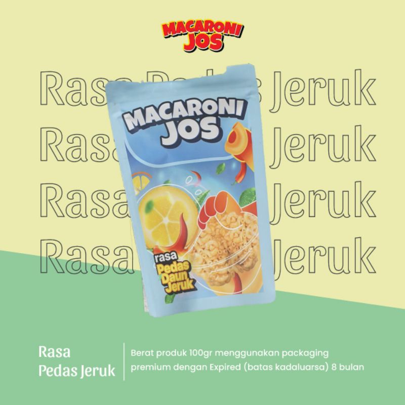 

macaroni jos pedas daun jeruk