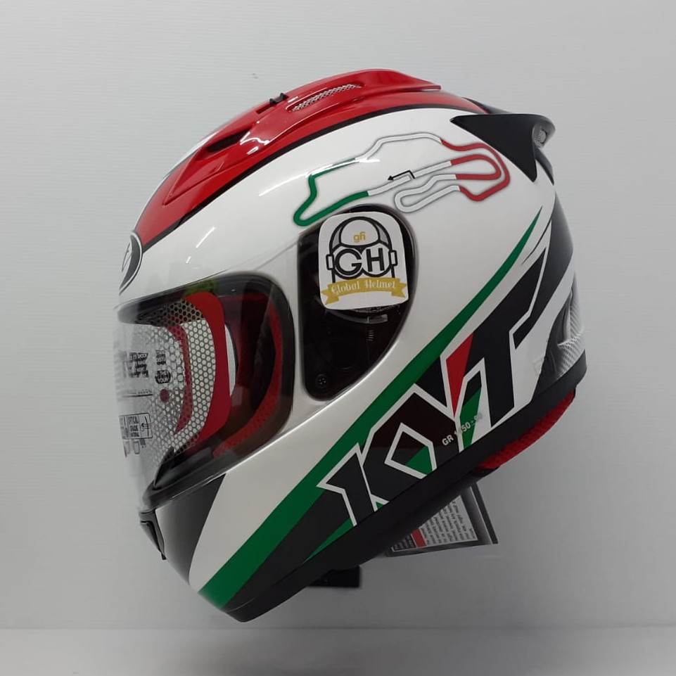 HELM KYT FULL FACE RC7 MOTIF RC SEVEN MOTIF SERIES  RC 7 CORAK FULLFACE