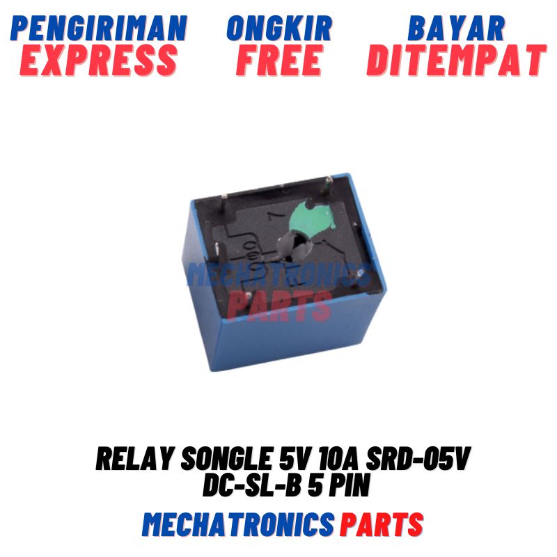 RELAY SONGLE 5V 10A SRD-05VDC-SL-C 5 PIN 5P