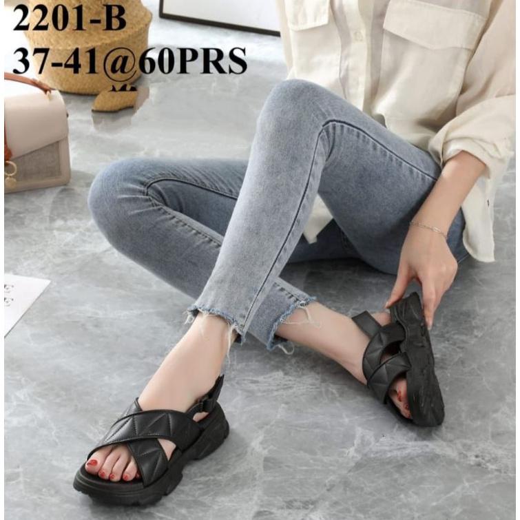 Sandal Gunung Platform Jelly Import Hys - Balance 2201