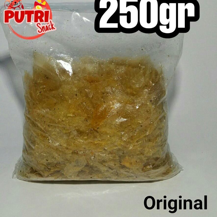 

❤[⚡PECIAL PRICE !!!]❤ Keripik Kaca / Beledag elod / Kripca 250gr Daun Jeruk produck terbaik