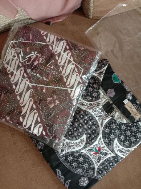 Tunik Sekar Jagat Abu Tunik Muslim Tunik Batik Muslimah Atasan Muslim Seragam Batik S