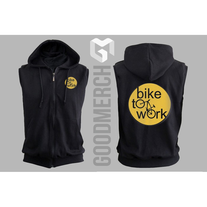 VEST / ROMPI HOODIE BIKE TO WORK / ROMPI GOWES