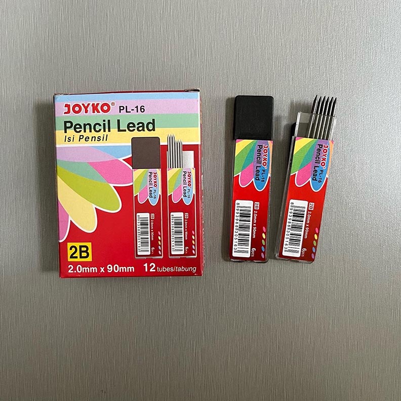 

Isi Pensil JOYKO PL-16 2.00mm/Pencil Lead JOYKO 2.0mm/Isi Pensil Mekanik