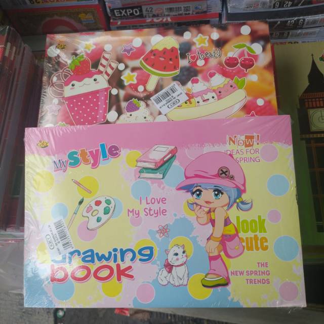 

Buku gambar KIKY A4 1 pack 10 buku