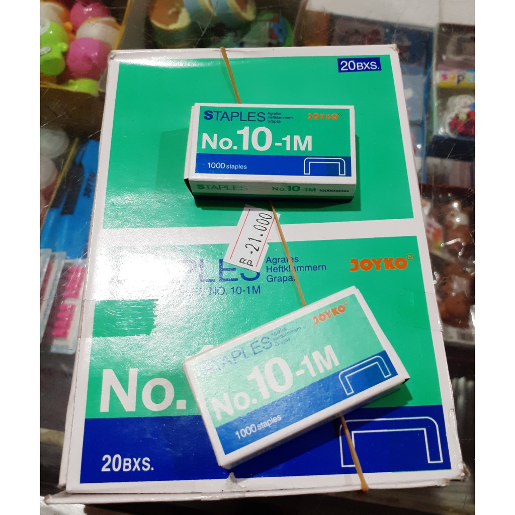 

Isi steples ukuran kecil