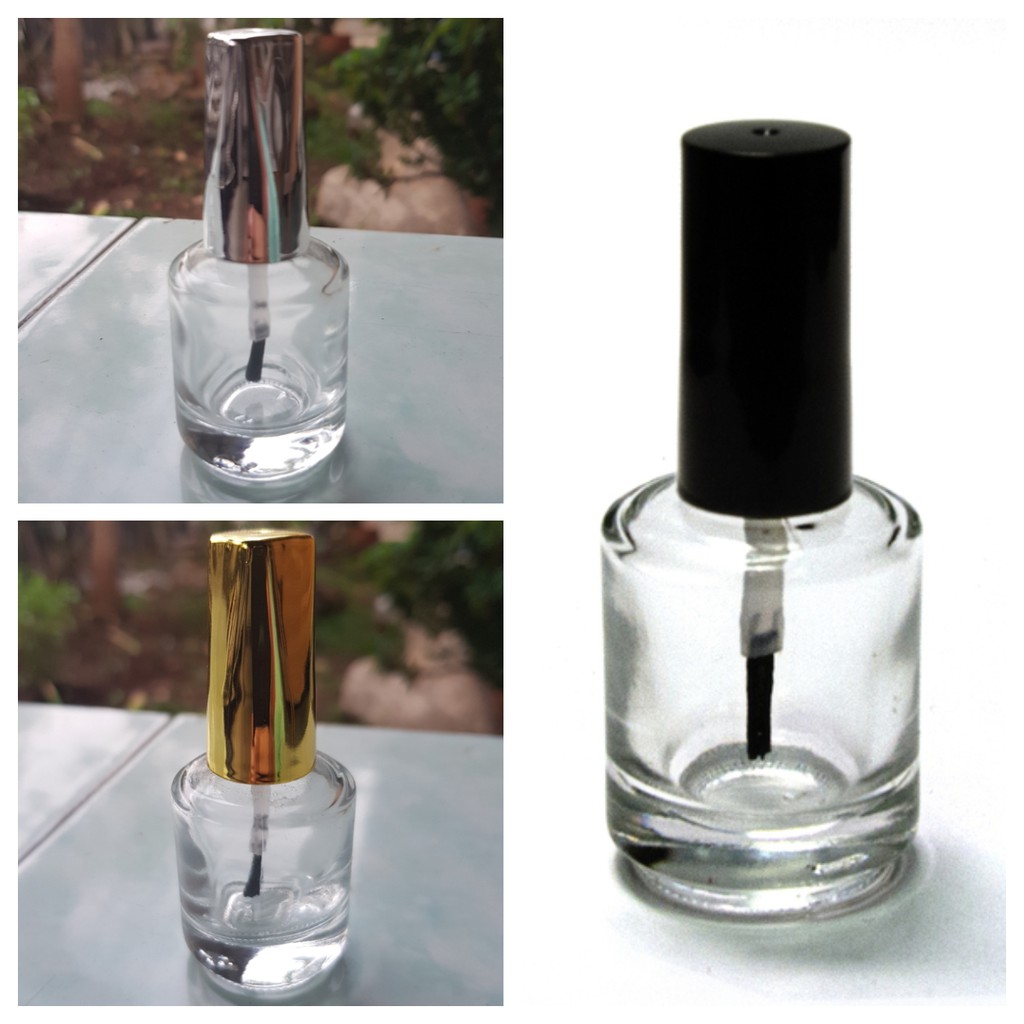 Botol Kutek Kosong 14ml Empty Nail Polish Bottle