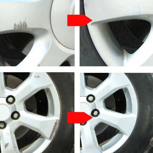 REPAINT CAR VELG CAT VELG GEREPES GORESAN VELG REPAIR PAINT  CORRECTION PAINT VELG