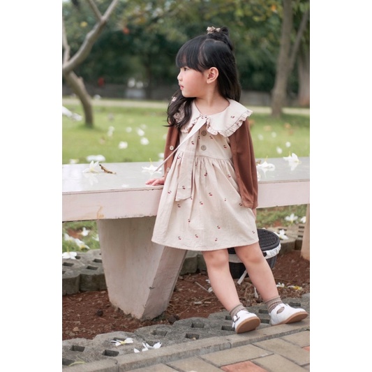 BELL AND BO ESTELLE DRESS ANAK SETELAN BAJU ANAK PEREMPUAN 6 BULAN - 2 TAHUN